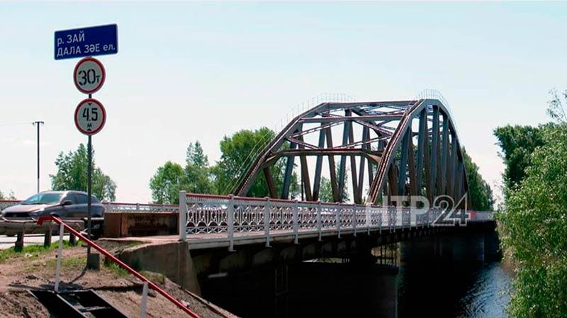 Мост через Зай закрывают на ремонт