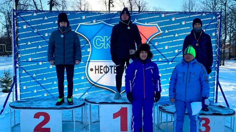 В Нижнекамске прошло открытое первенство по лыжным гонкам