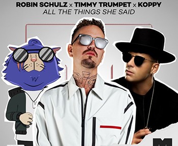 Robin Schulz x Timmy Trumpet x KOPPY - All The Things She Said
