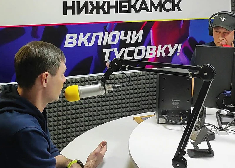 Динияр Билялетдинов рассказал о футбольном фестивале в эфире DFM-Нижнекамск